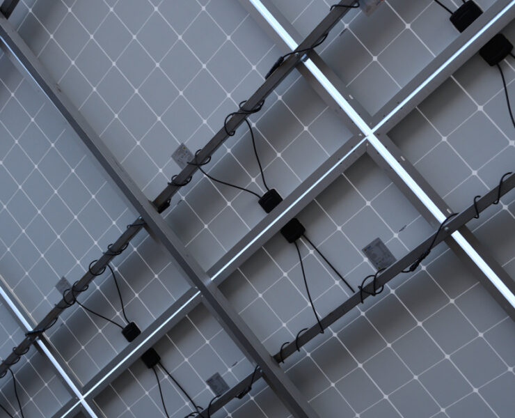 solar-panels-against-blue-sky-against-the-deep-blue-sky-in-suny-weather