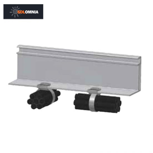 High quality SUS304 PV cable clamps. Easy to fix for cable ties - Image 2