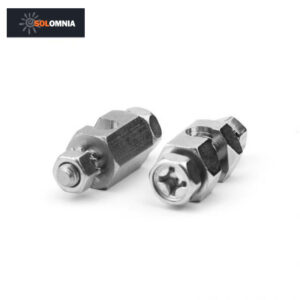 High performance lightning protection solar photovoltaic grounding clamps for solar mounting system
